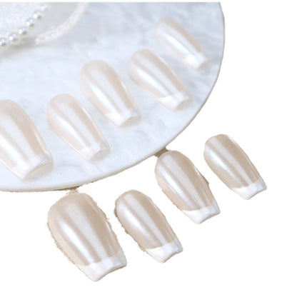 White French Wear Armor Classic All-Match Natural Nude Ultra-Thin Seamless Nail Stickers INS Wind Manicure