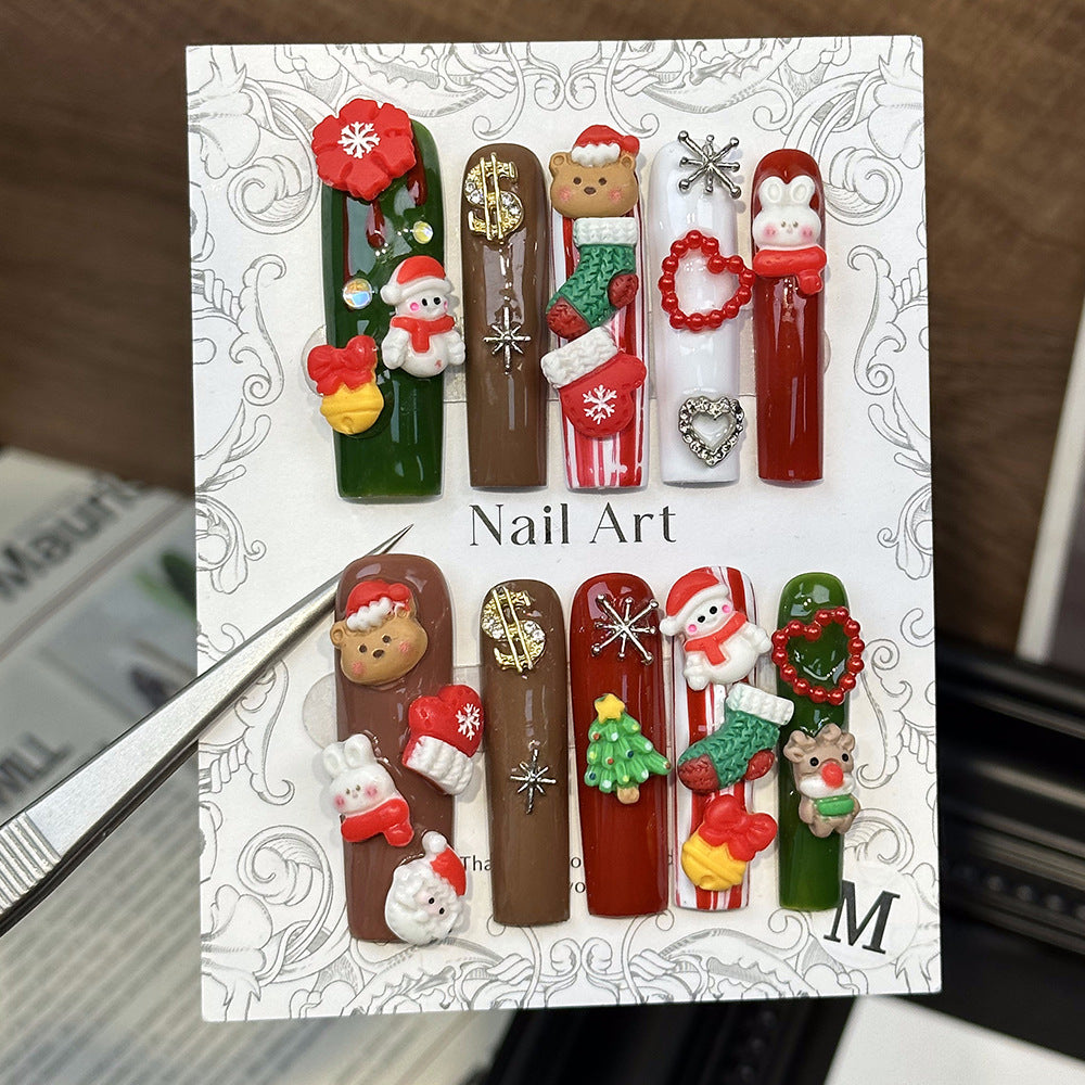 New Arrival Long Water Pipe Square Handmade Cartoon Cute Christmas