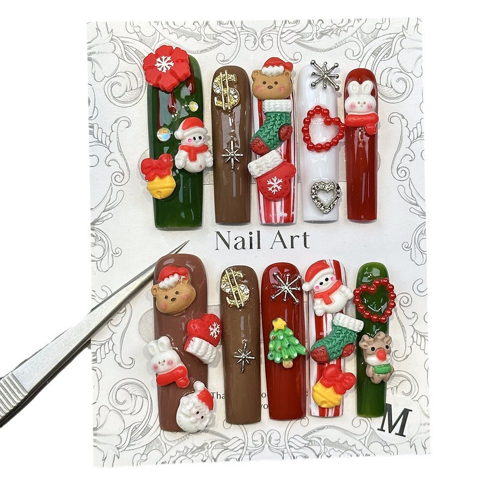 New Arrival Long Water Pipe Square Handmade Cartoon Cute Christmas