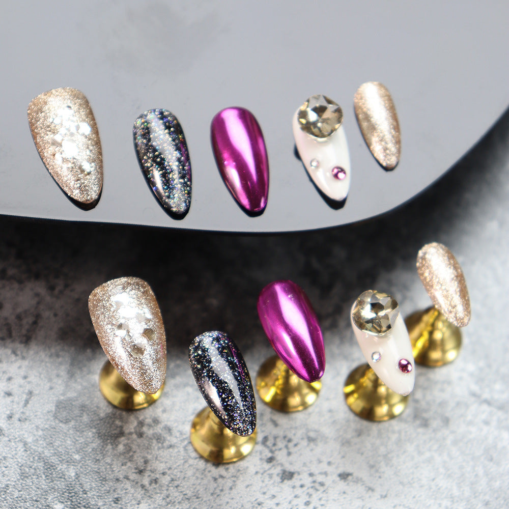 New Style Wear Armor Nail Stickers European and American Style Sweet Bitter and Spicy y2k Sequins Large Diamond Wholesale One Piece Dropshipping